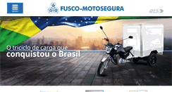 Desktop Screenshot of fuscomotosegura.com.br